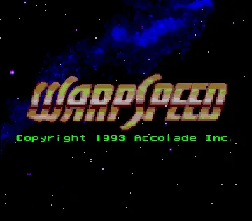 WarpSpeed (USA) (Unl) screen shot title